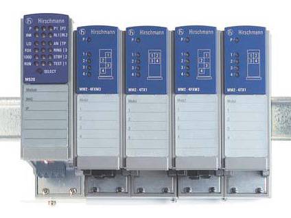 MS20網管型模塊化DIN卡軌式安裝以太網交換機
